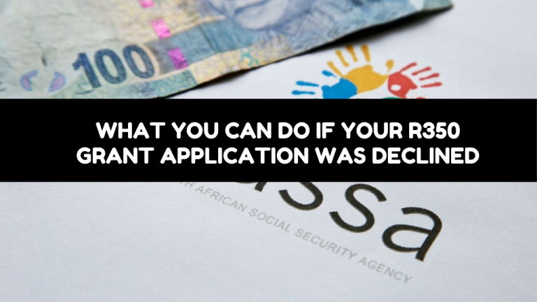 What You Can Do If Your R350 Grant Application Was Declined