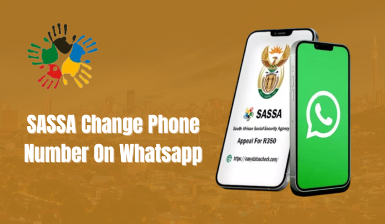 SASSA Change Phone Number On Whatsapp