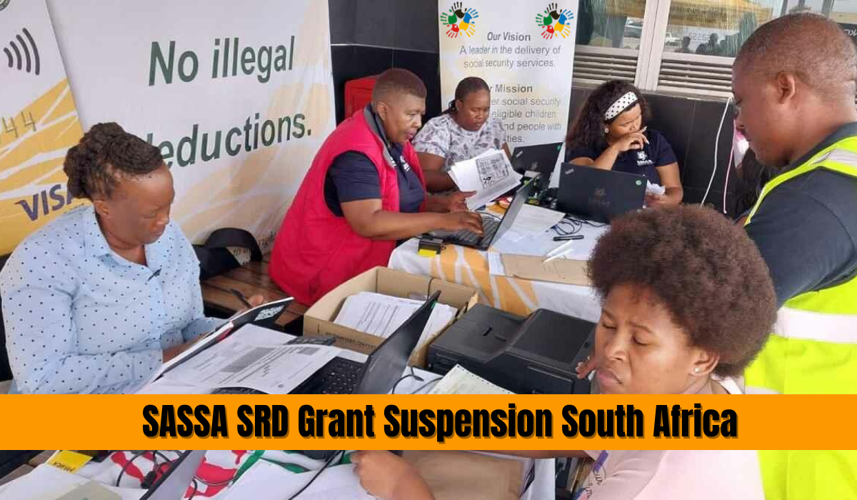 SASSA SRD Grant Suspension South Africa