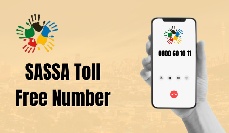 SASSA Toll Free Number