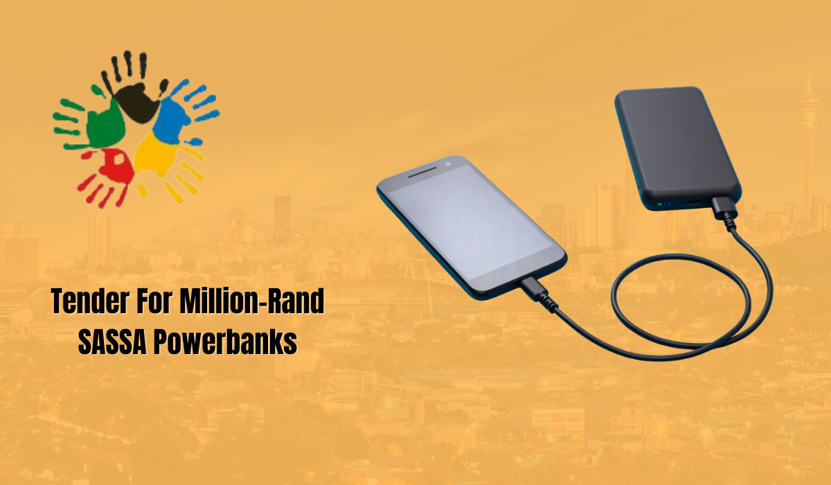 Tender For Million-Rand SASSA Powerbanks