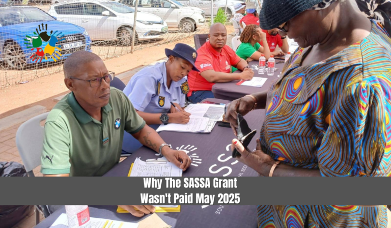 Why The SASSA Grant Wasn't Paid May 2025