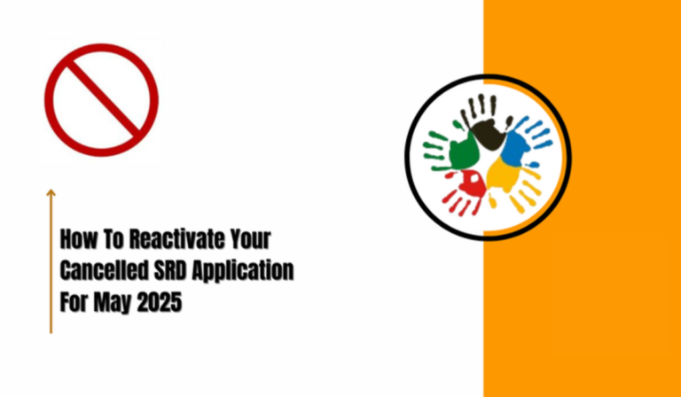 How To Reactivate Your Cancelled SRD Application For May 2025