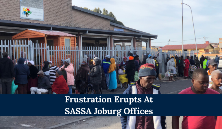 Frustration Erupts At SASSA Joburg Offices