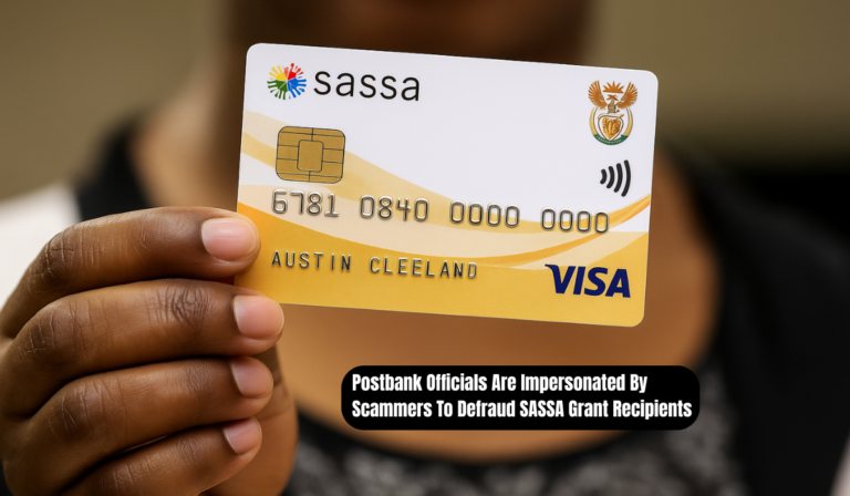 Postbank Officials Are Impersonated By Scammers To Defraud SASSA Grant Recipients